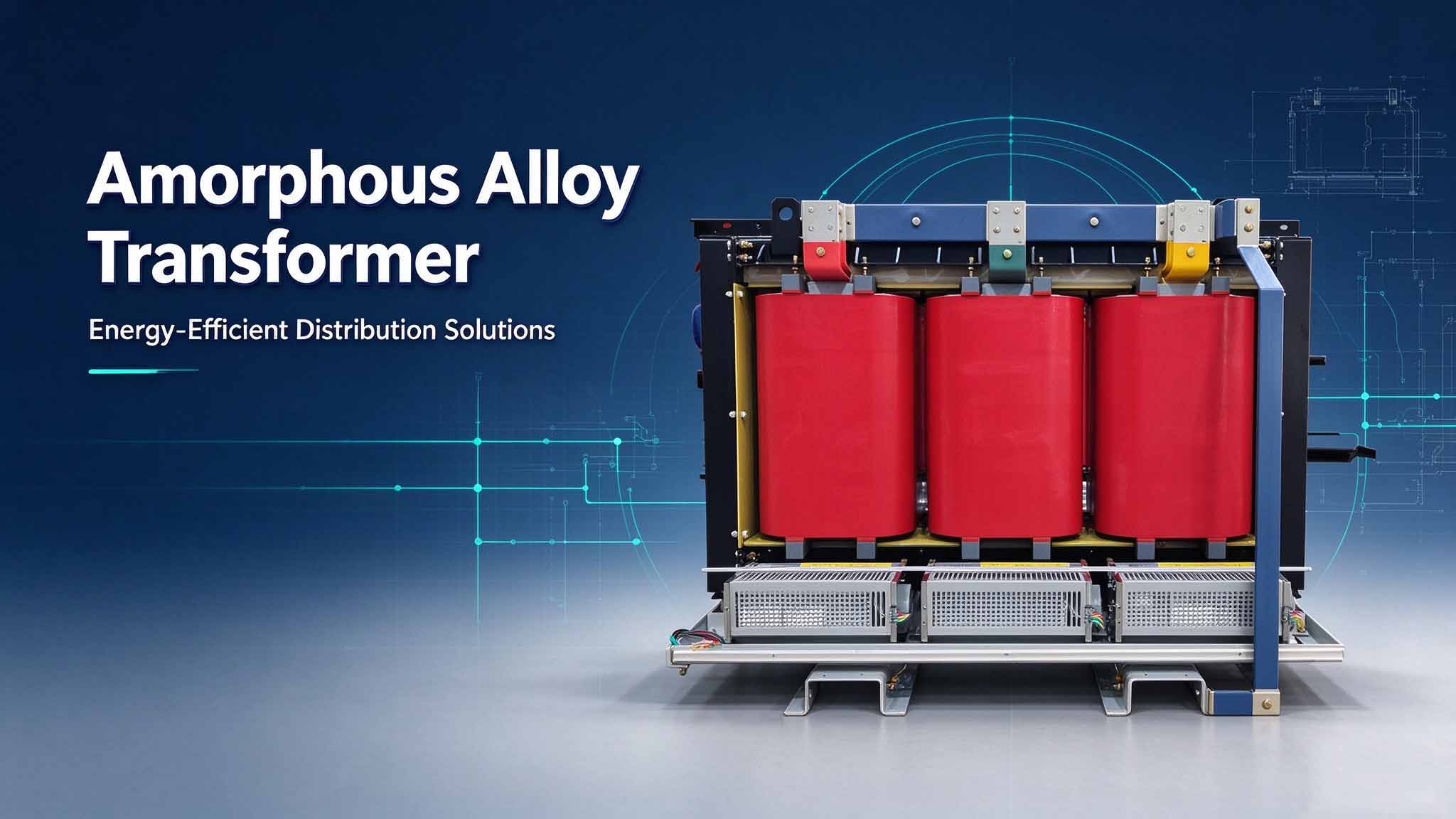 amorphous alloy transformer transformador de aleación amorfa