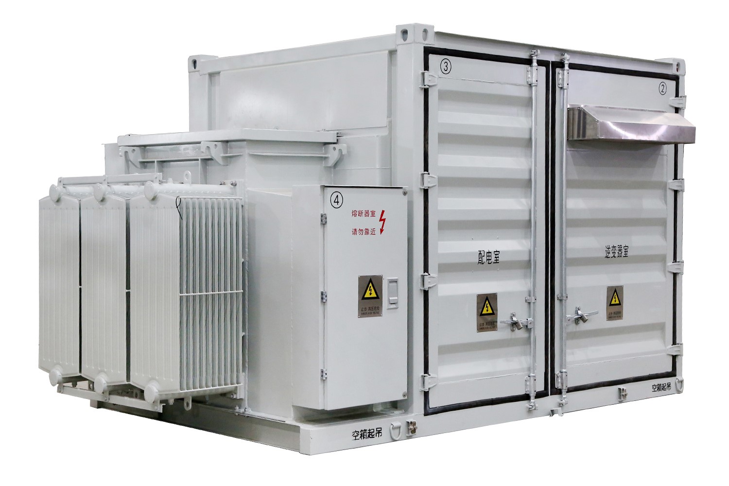 Transformador montado en la almohadilla de aceite