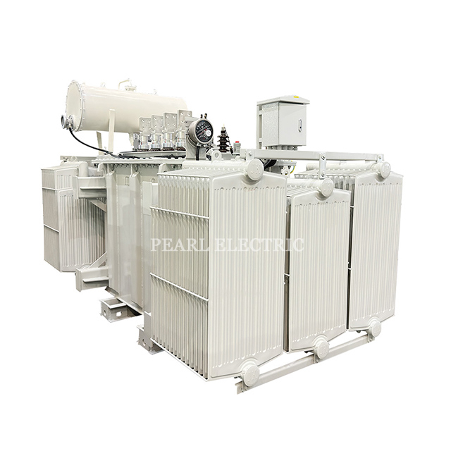 Aislamiento eléctrico trifásico del transformador de distribución sumergido en aceite de 4000kVA
