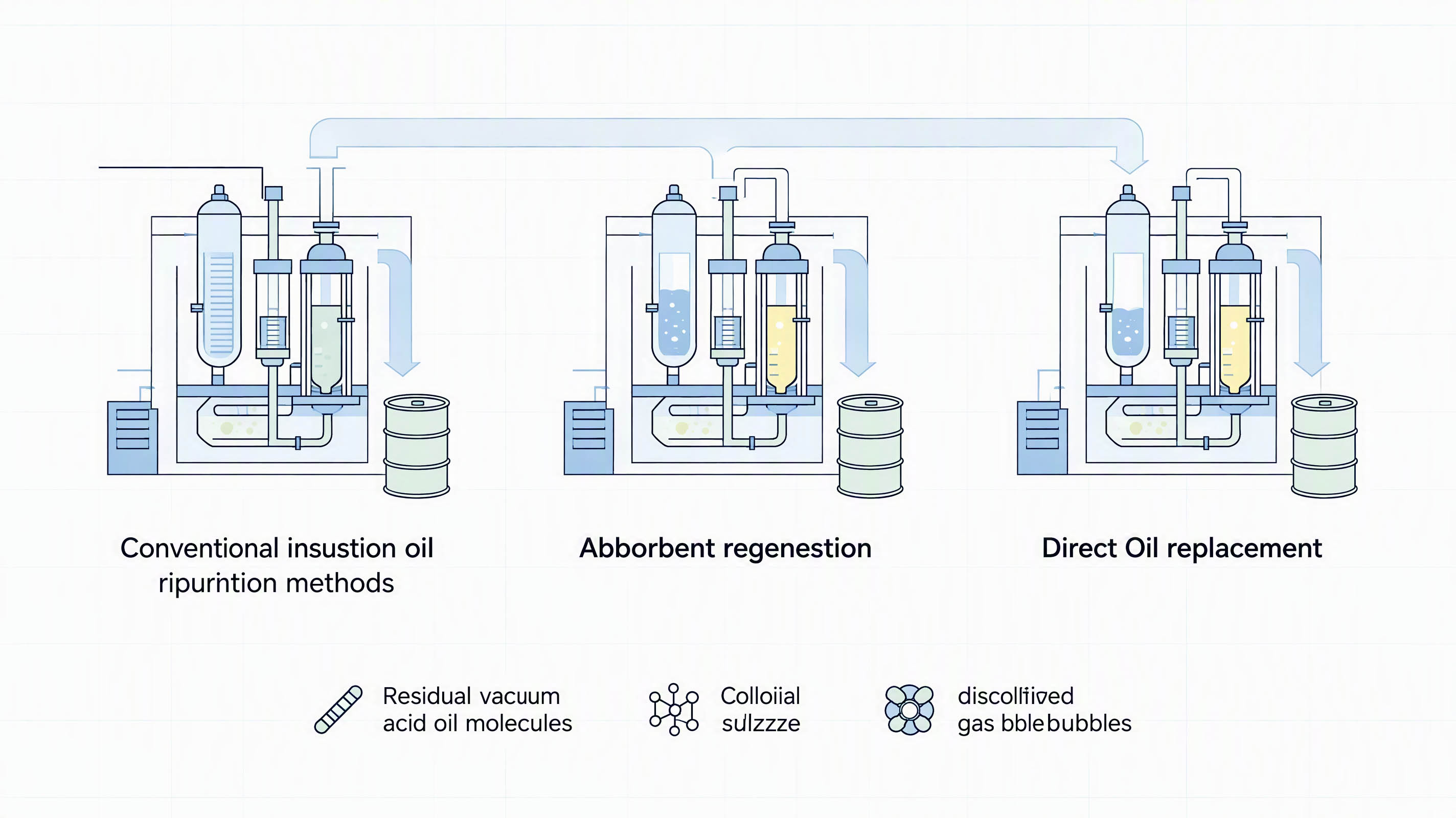 Tecnolog&iacute;a de purificaci&oacute;n tradicional para aceite aislante de transformadores